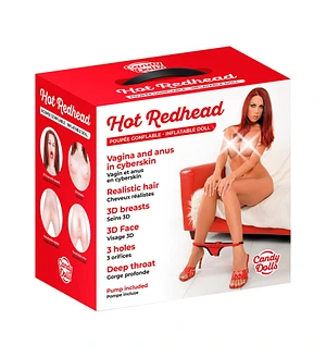 Надувна лялька Candy Dolls Hot Redhead (м'ята паковання)