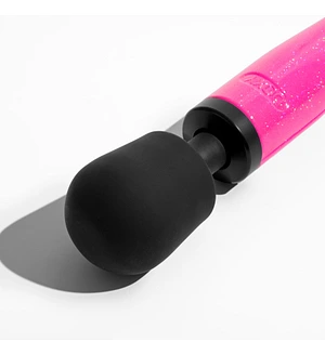 Вібромасажер DOXY Die Cast Massager Hot Pink, дуже потужний, живлення 220В, металевий корпус