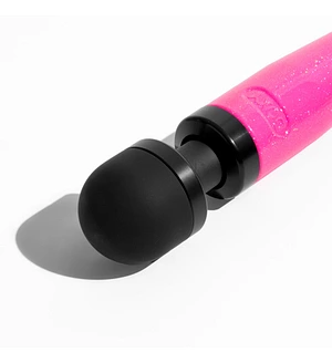 Вібромасажер DOXY Die Cast 3 Hot Pink, дуже потужний, живлення 220В, металевий корпус