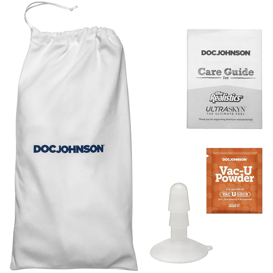 Фалоімітатор Doc Johnson Signature Cocks Girthmasterr 8.5 inch UltraSkyn (ушкодження на пакованні)