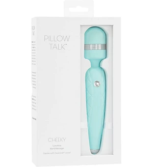 Розкішний вібромасажер PILLOW TALK - Cheeky Teal (м'яте паковання)