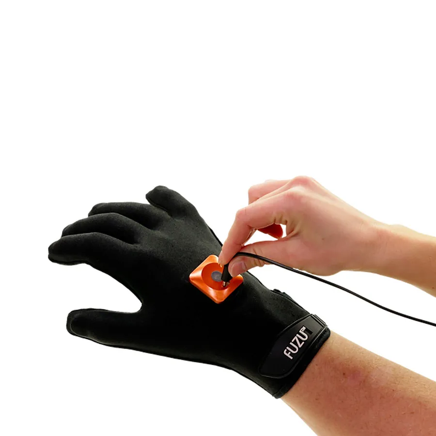 Віброрукавичка (ліва) FUZU Gloves Vibrating Massage Left Hand, 11 режимів