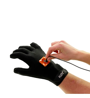 Віброрукавичка (права) FUZU Gloves Vibrating Massage Right Hand, 11 режимів