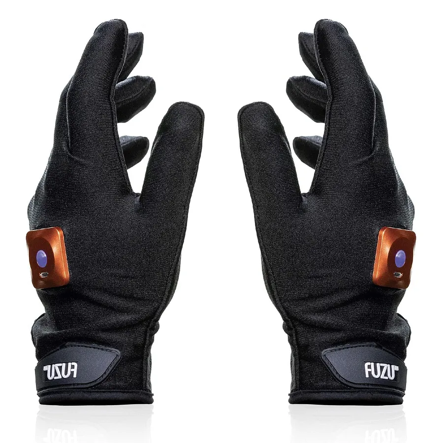 Віброрукавички (пара) FUZU Gloves Vibrating Massage Two Hands, 11 режимів
