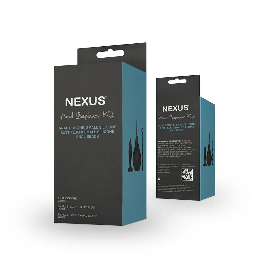 Набір новачка для анальної стимуляції Nexus ANAL BEGINNER KIT (м'яте паковання)