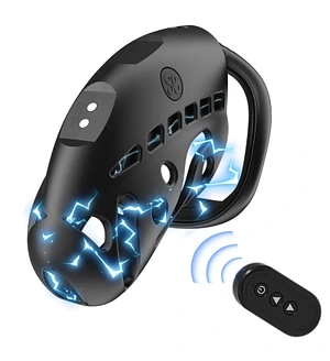 Клітка для члена з електростимуляцією LOCKINK SEVANDA Nautilus Estim Chastity Cage