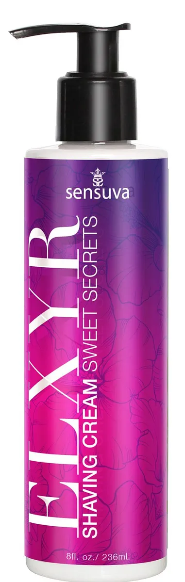 Крем для гоління Sensuva ELXYR Shaving Cream - Sweet Secrets (236 мл)