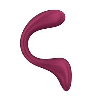 Вагінально-кліторальний вібратор Satisfyer G for Goddess 2 Wine Red, 2 мотори