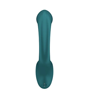 Вагінально-кліторальний вібратор Satisfyer G for Goddess 2 Bottle Green, 2 мотори