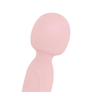 Двосторонній масажер-вібратор Good Vibes Only – SIMI Double-Sided Wand Vibrator Soft Silicone – Pink