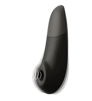 Вакуумний кліторальний стимулятор Womanizer Enhance Black (м'яте паковання)