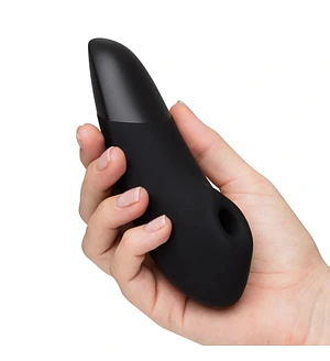 Вакуумний кліторальний стимулятор Womanizer Enhance Black (м'яте паковання)