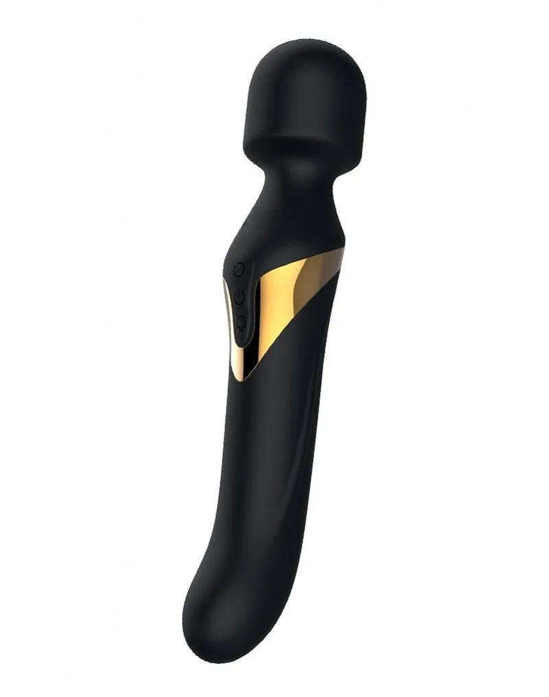 Вібромасажер 2в1 Dorcel Dual Orgasms Gold (м'яте паковання)