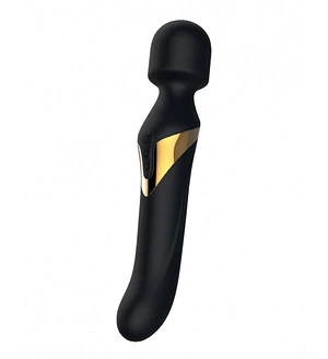 Вібромасажер 2в1 Dorcel Dual Orgasms Gold (м'яте паковання)