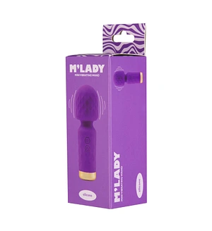 Вібромасажер M’Lady Mini Vibrating Wand Purple