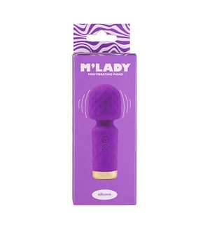 Вібромасажер M’Lady Mini Vibrating Wand Purple