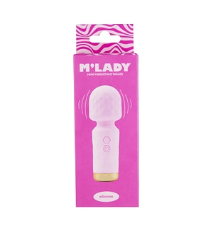 Вібромасажер M’Lady Mini Vibrating Wand Pink