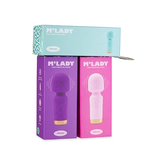 Вібромасажер M’Lady Mini Vibrating Wand Pink