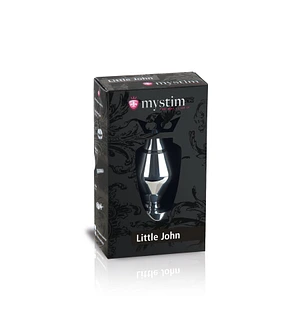 Металева анальна пробка Mystim Little John для електростимулятора, діаметр 4см