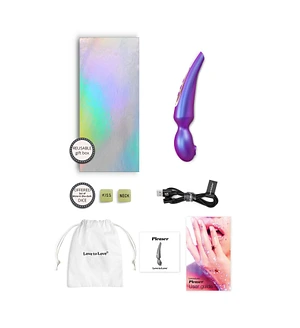Стимулятор для клітора Love To Love Pleaser Iridescent Night, ефект постукування, 5 режимів