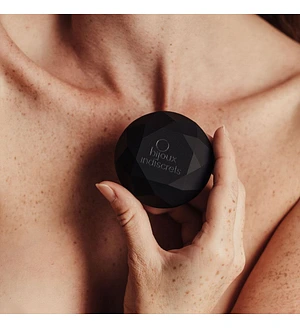 Вібромасажер діамант Bijoux Indiscrets - Twenty One Black, стильний аксесуар для дамської сумочки