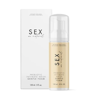 Піна для інтимної гігієни Bijoux Indiscrets Sex Au Naturel Prebiotic Intimate Wash Gentle Foam 150мл