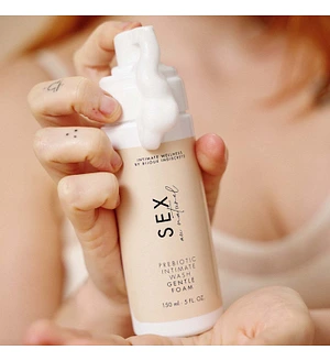 Піна для інтимної гігієни Bijoux Indiscrets Sex Au Naturel Prebiotic Intimate Wash Gentle Foam 150мл