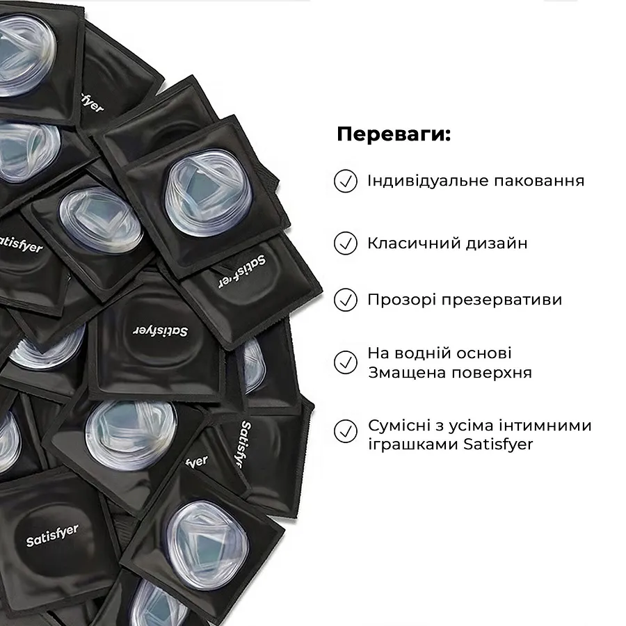 Презерватив Satisfyer Premium Condoms 60 мм 1 шт