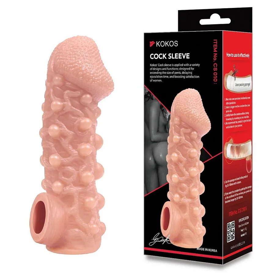 Насадка на член Kokos Cock Sleeve CS 010 (м'яте паковання)