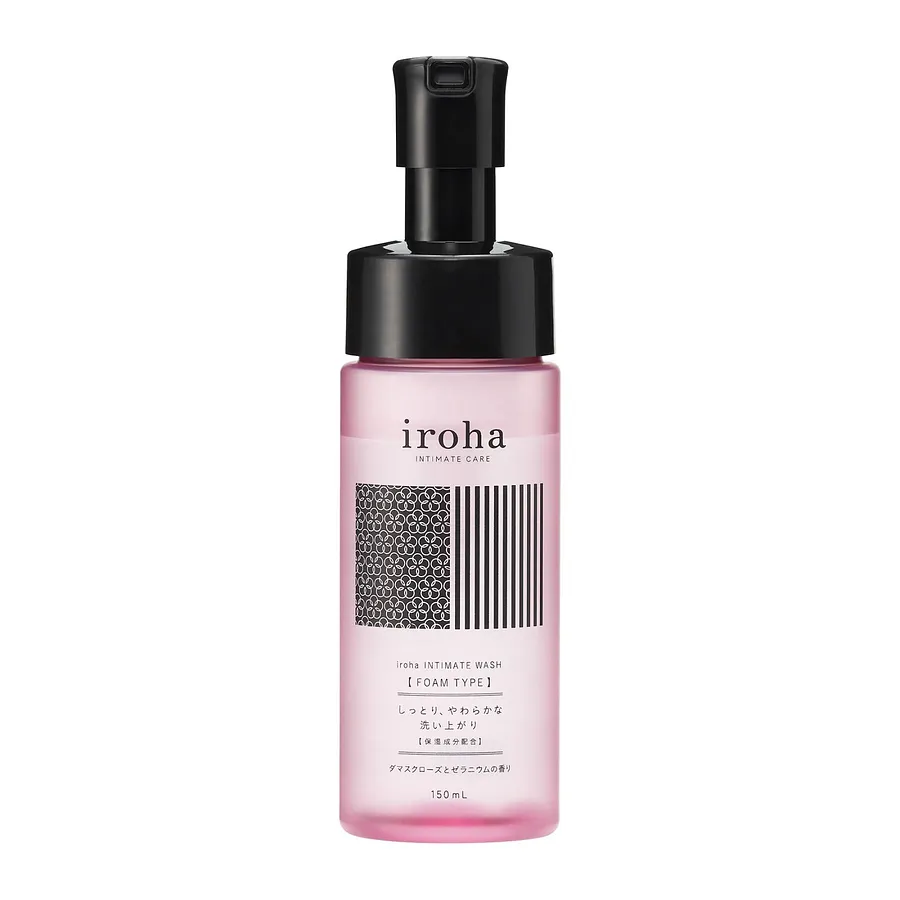 Піна для інтимного догляду Iroha Intimate Wash Foam Type Damask Rose and Geranium 150 мл