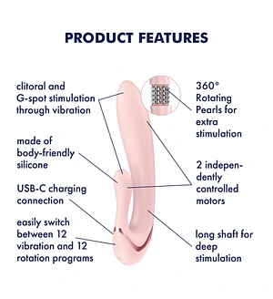 Вібратор-кролик Satisfyer Pearl Bunny 3