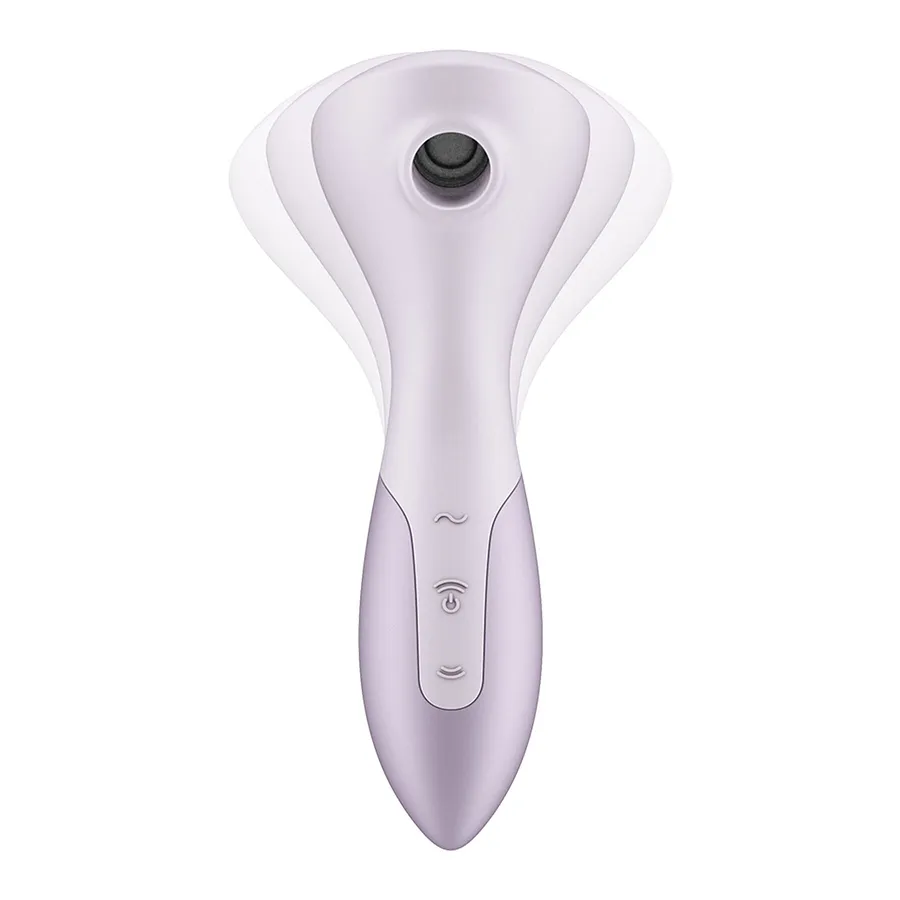 Вібромасажер Satisfyer Wand-erful з вакуумною кліторальною стимуляцією