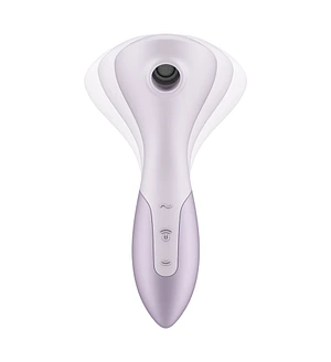 Вібромасажер Satisfyer Wand-erful з вакуумною кліторальною стимуляцією