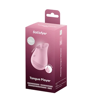 Вібростимулятор для клітора Satisfyer Tongue Player з язичком