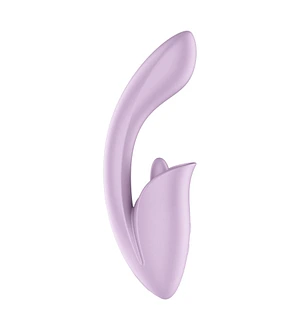 Вагінально-кліторальний вібратор Satisfyer Tongue Expert з язичком