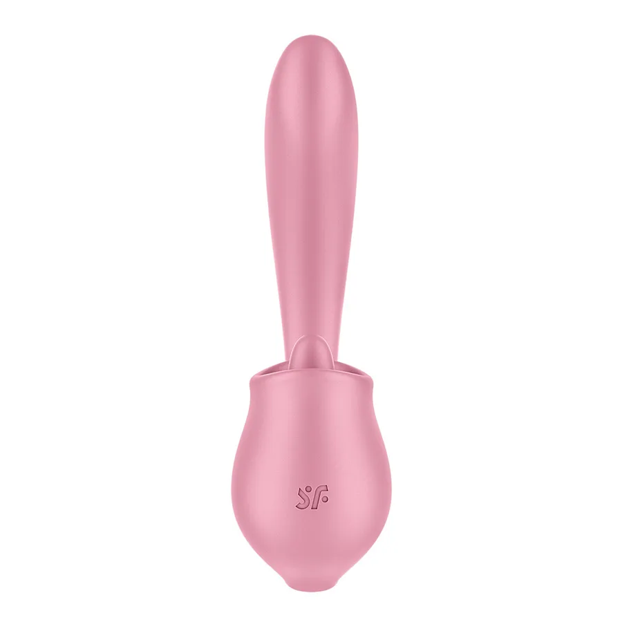 Вагінально-кліторальний вібратор Satisfyer Tongue Genius з язичком