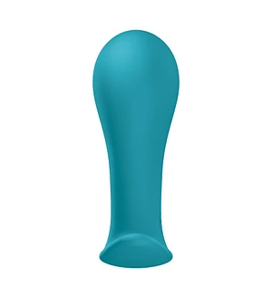Анальна пробка Fun Factory BOOTIE L Aquamarine, діаметр 3,8 см, тонкий обмежувач