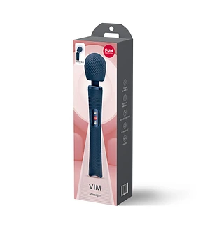 Вібромасажер Fun Factory VIM Vibrating Wand Nightblue, суперпотужний та легкий, до 6 годин роботи