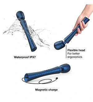 Вібромасажер MAN.WAND EDGY Stellar Blue