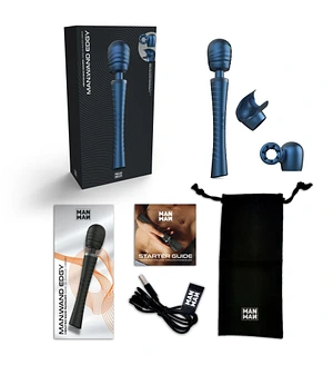 Вібромасажер MAN.WAND EDGY Stellar Blue