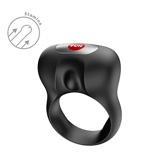 Ерекційне віброкільце Fun Factory Steady Black