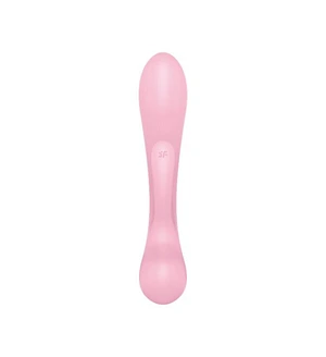 Двосторонній вібратор-кролик Satisfyer Triple Oh Pink (м'яте паковання)
