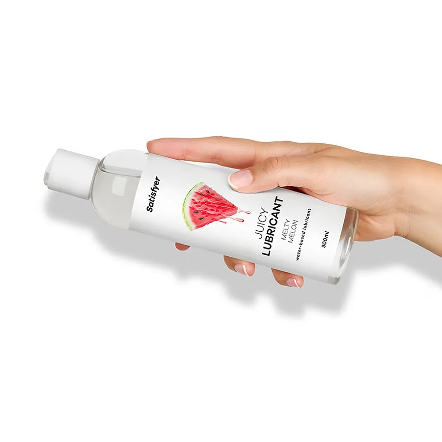 Лубрикант на водній основі Satisfyer Juicy Lubricant Melty Melon 300 мл (м'яте паковання)