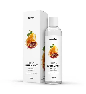 Лубрикант на водній основі Satisfyer Juicy Lubricant Mango & Passion 300 мл (м'яте паковання)