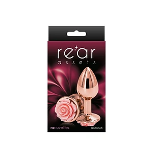 Анальна пробка NS Novelties Rear Assets - Rose - Small - Pink