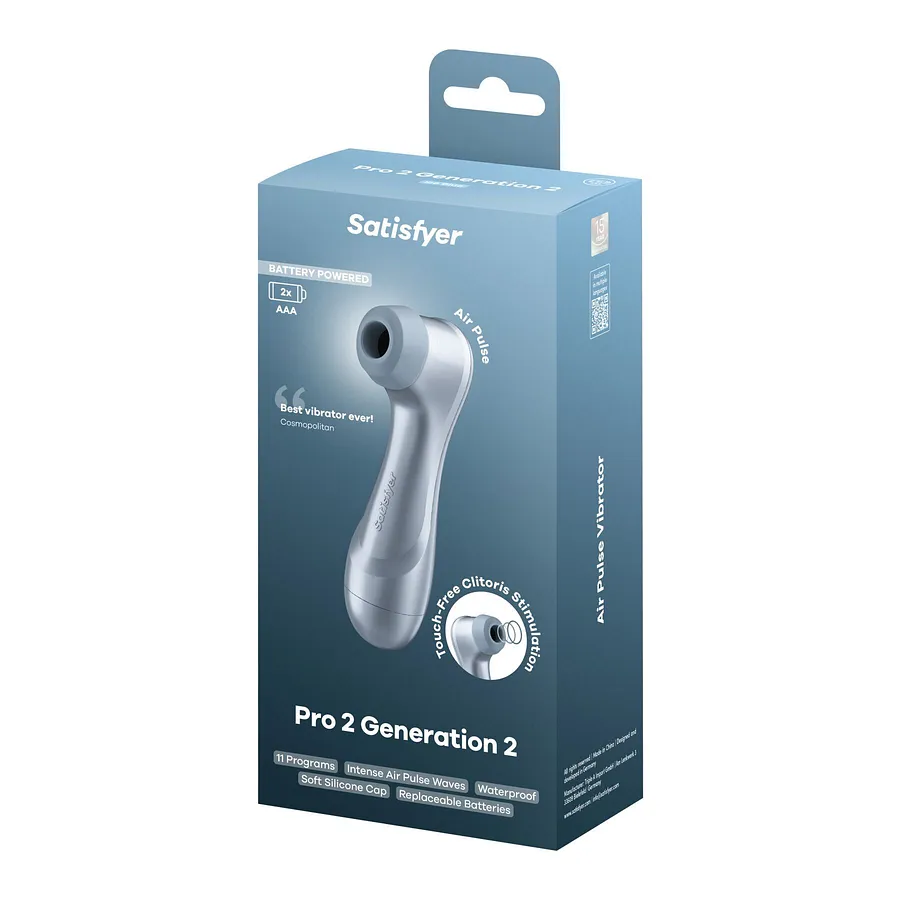 Вакуумний кліторальний стимулятор Satisfyer Pro 2 Generation 2 Battery Series (м'яте паковання)