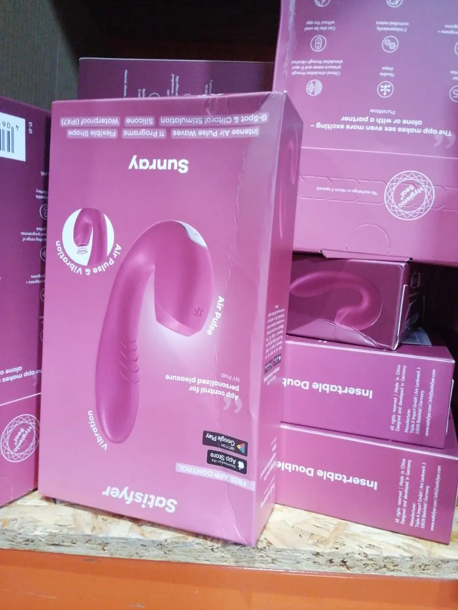 Вакуумний смарт-вібратор Satisfyer Sunray Berry (м'яте паковання)