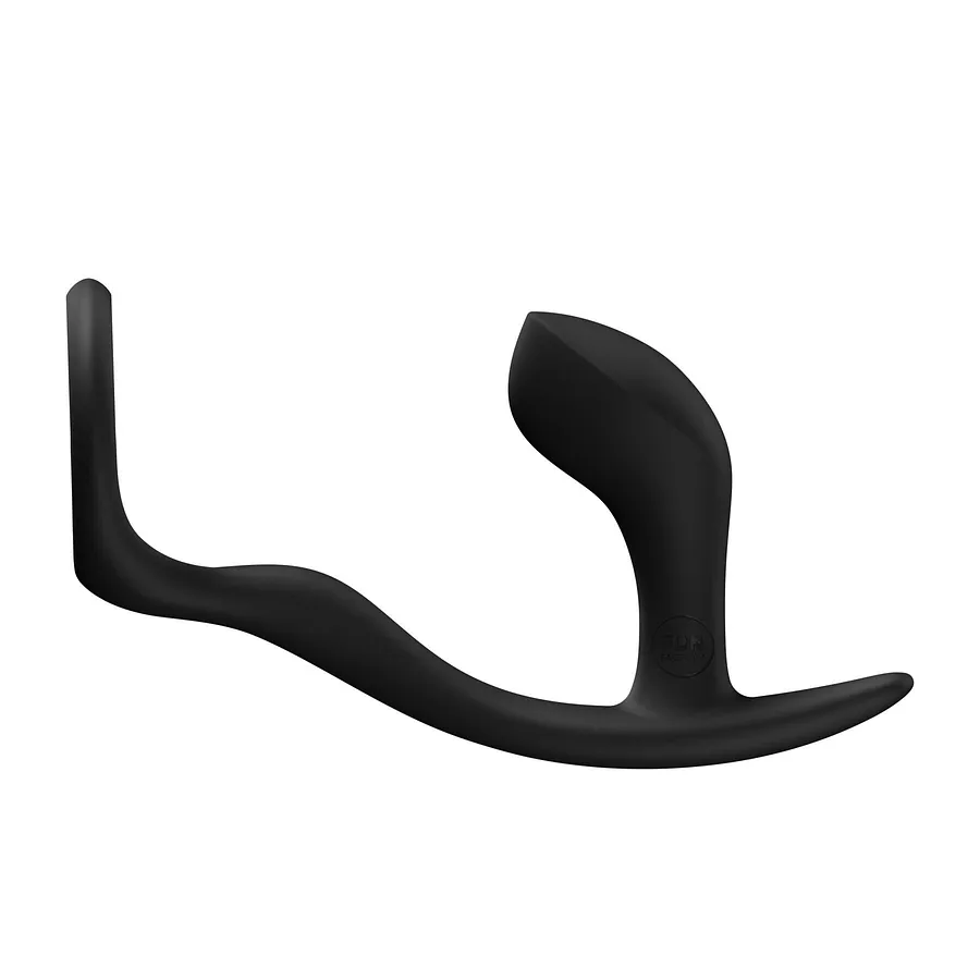 Анальна пробка з ерекційним кільцем Fun Factory BOOTIE RING Black (м'яте паковання)
