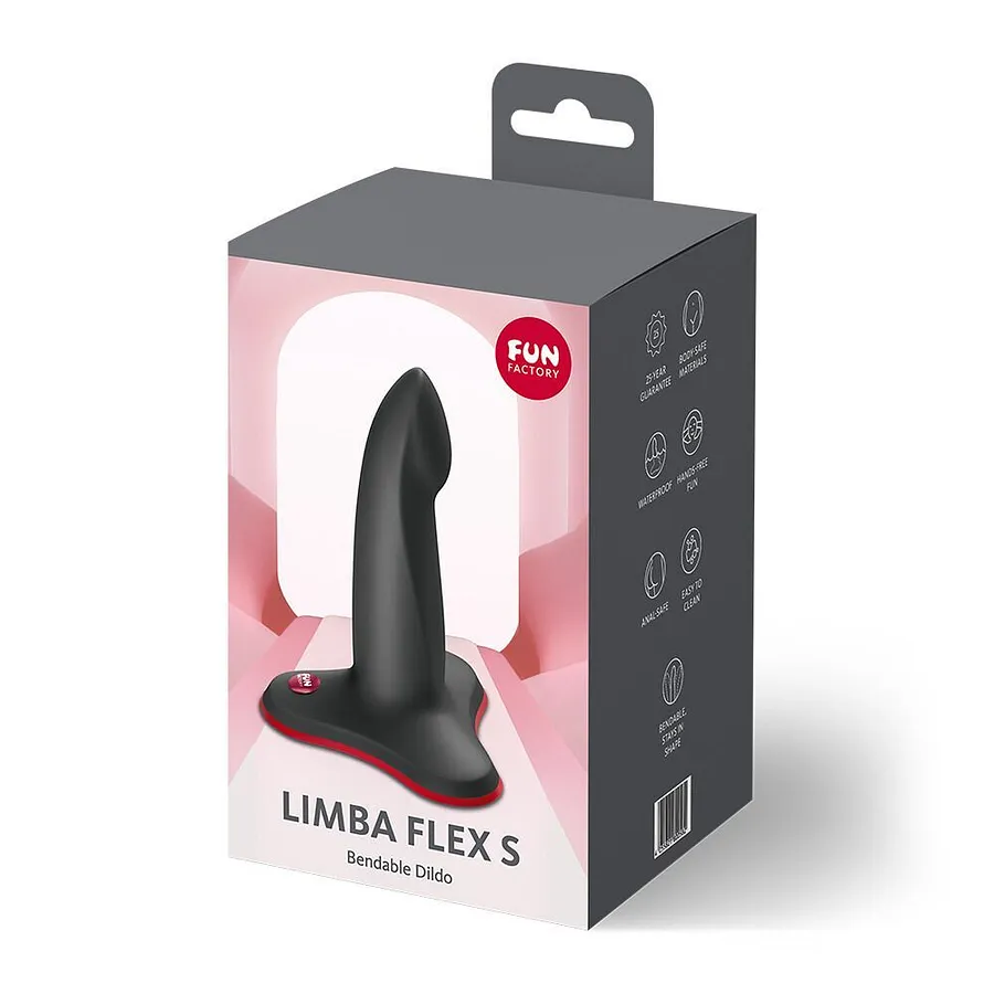Фалоімітатор Fun Factory LIMBA FLEX S Black (м'яте паковання)