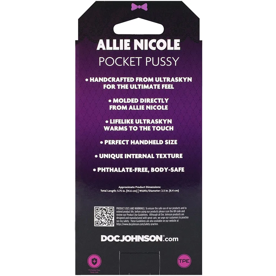 Мастурбатор Doc Johnson Allie Nicole (м'яте паковання)